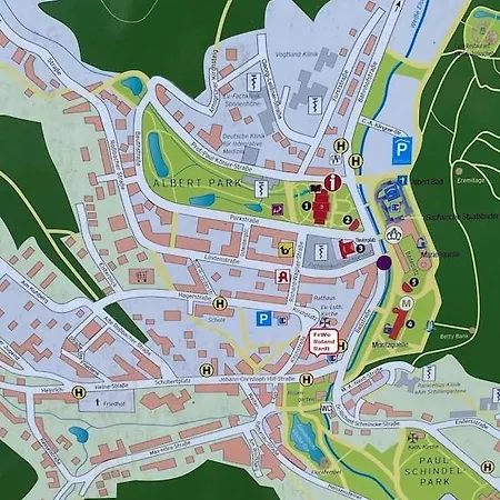Roland Ranft Direkt Am Kurpark Barrierearm 60qm Apartment Bad Elster
