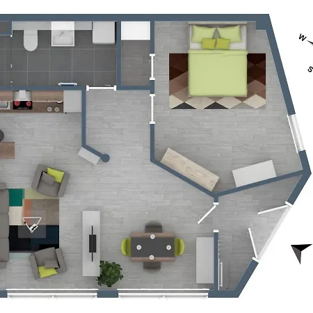 Roland Ranft Direkt Am Kurpark Barrierearm 60qm *