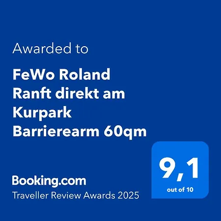 דירה Roland Ranft Direkt Am Kurpark Barrierearm 60qm