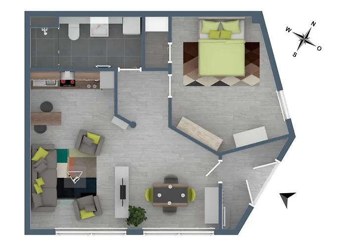 Roland Ranft Direkt Am Kurpark Barrierearm 60qm *